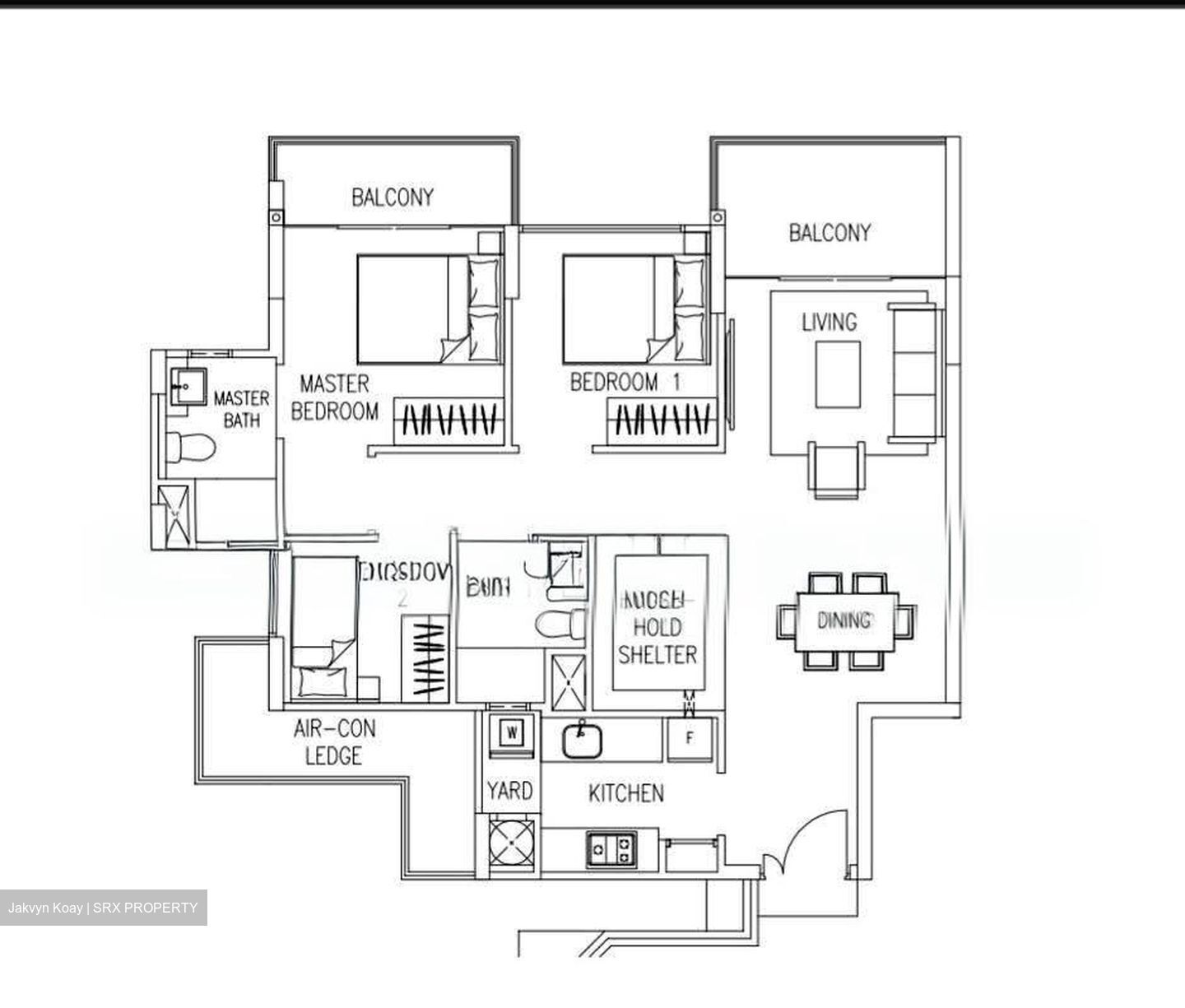 Watercolours (D18), Condominium #622735601
